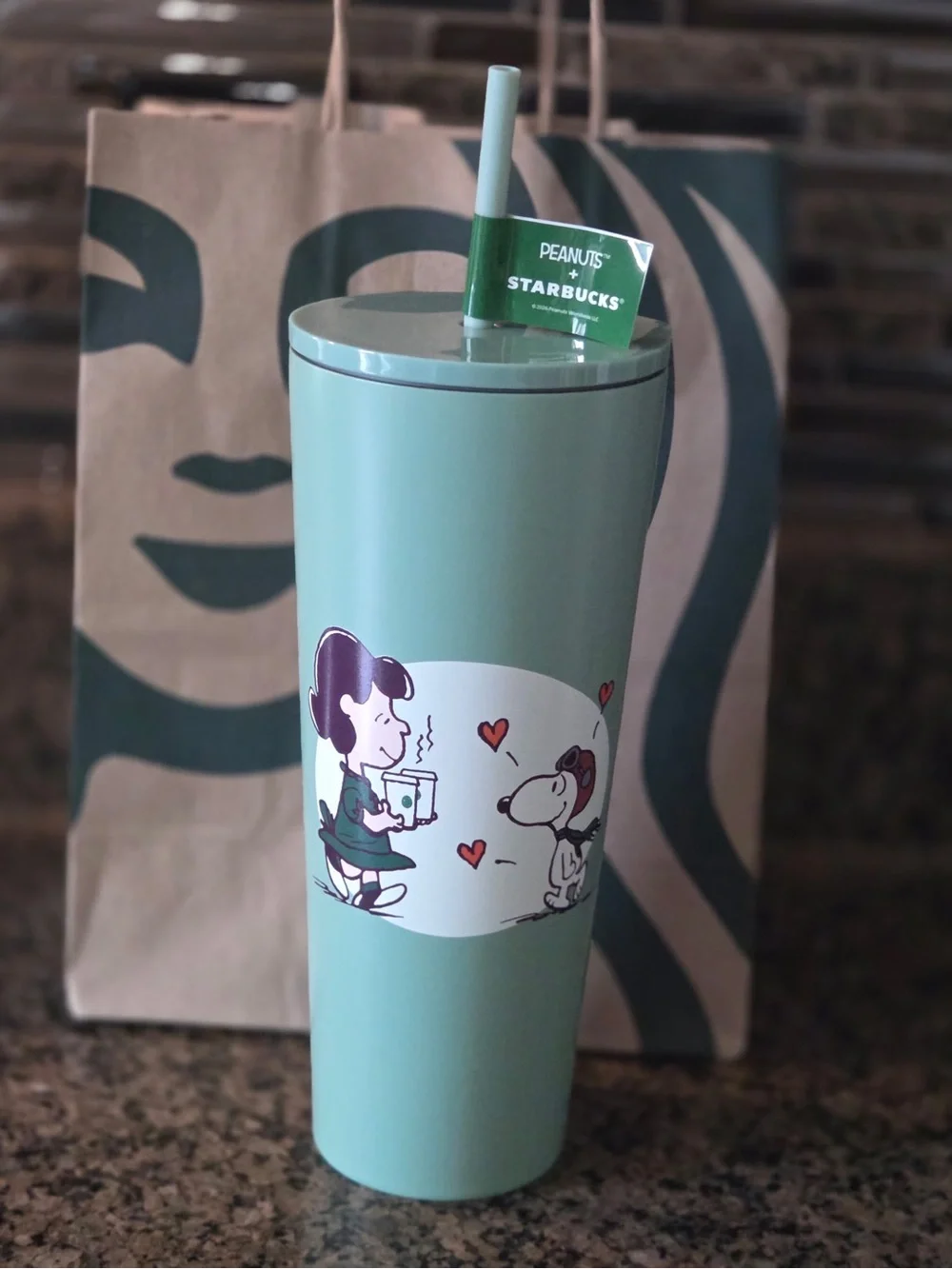 Starbucks new peanuts